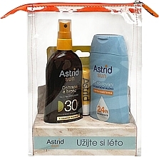 Fragrances, Perfumes, Cosmetics Set - Astrid Oil Summer Set (b/oikl/270ml + b/milk/200ml + lip/balm/4,8g)