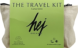 Fragrances, Perfumes, Cosmetics 5-Piece Set - Hej Organic Travel Kit Cactus