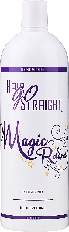 Keratin Hair Straightener - Hair Go Straight Magic Relaxer — photo N1