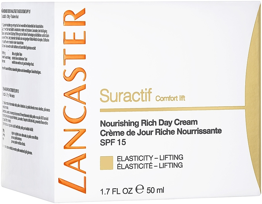 Lancaster - Suractif Comfort Lift Nourishing Rich Day Cream SPF 15 — photo N8