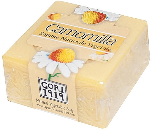 Chamomile Soap - Gori 1919 Chamomile Natural Vegetable Soap — photo N6