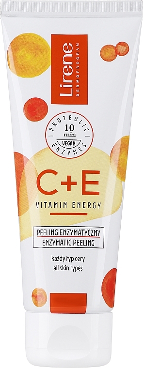 Repairing Enzyme Face Peeling - Lirene C+E Peeling Face — photo N1