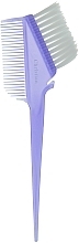 Fragrances, Perfumes, Cosmetics Hair Coloring Brush with Comb, CTB-277, purple - Christian