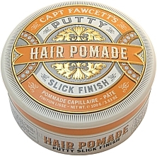 Light Shine Hair Pomade - Captain Fawcett Hair Pomade Putty Slcick Finish — photo N2