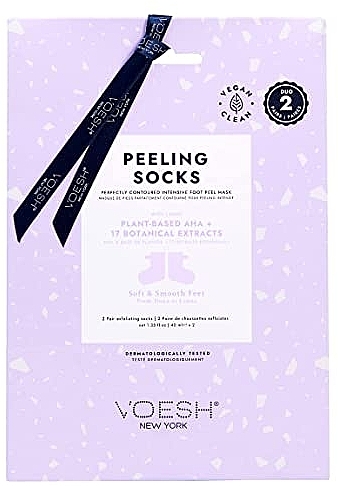 Peeling Foot Socks - Voesh Peeling Socks Duo — photo N2