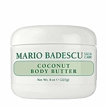 Fragrances, Perfumes, Cosmetics Coconut Body Oil - Mario Badescu Coconut Body Butter