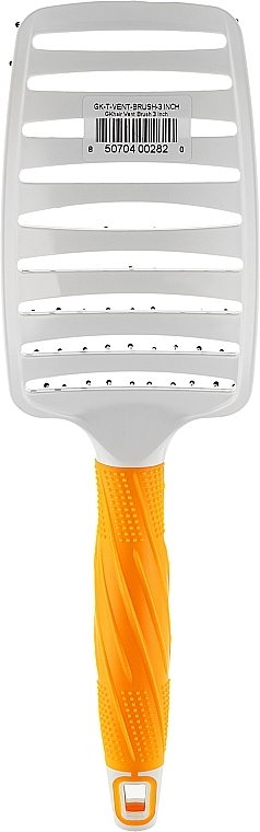 Vented Brush, white-orange - GKhair Vent Brush — photo N11