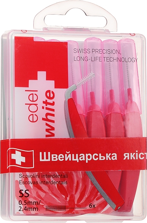 Interdental Brushes SS "Profi-Line" - Edel+White Dental Space Brushes SS — photo N7