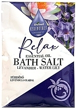 Fragrances, Perfumes, Cosmetics Relax Bath Salt - Difeel Essentials Relax Bath Salt Lavander, Water Lily