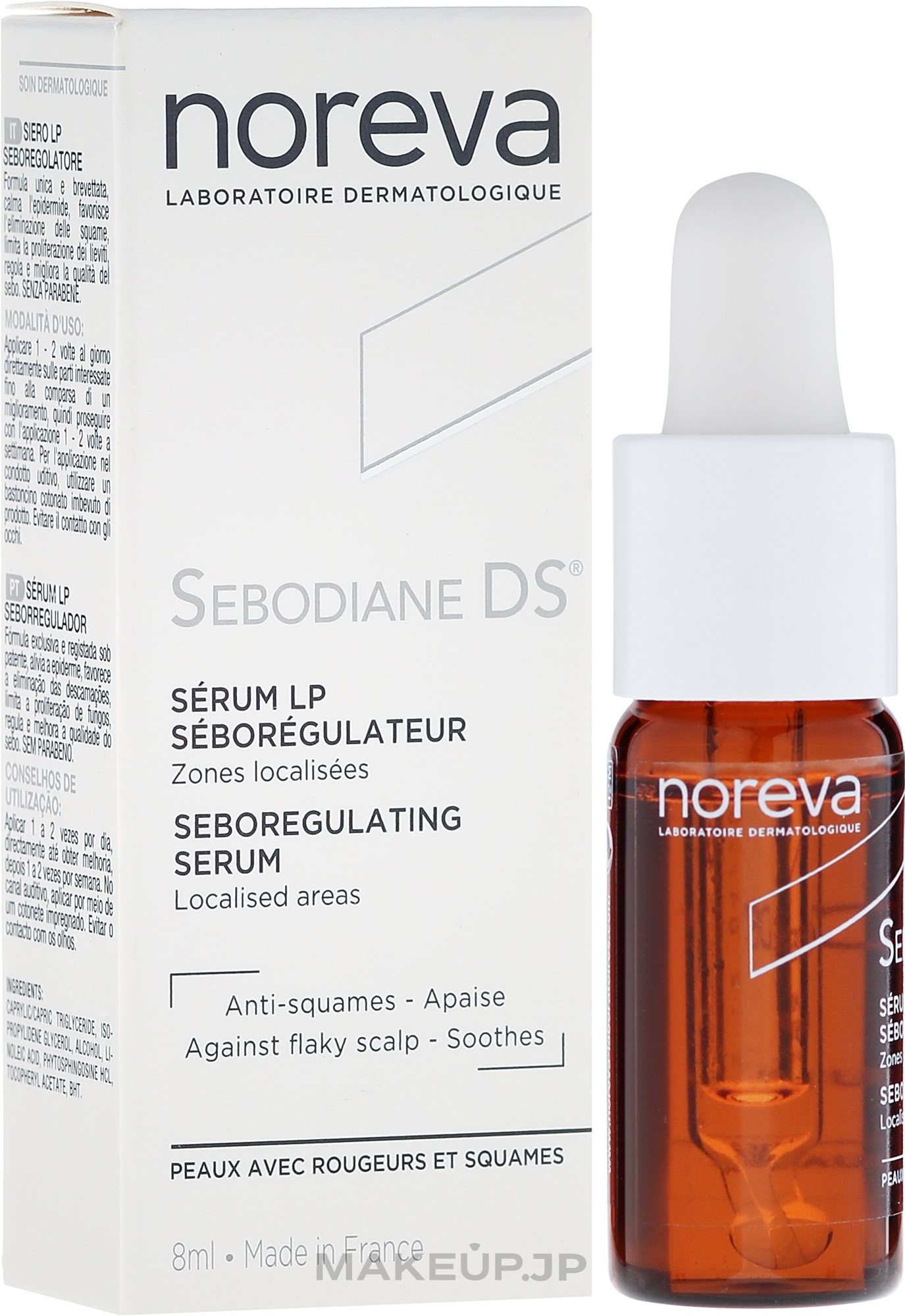 Sebo-Regulating Serum - Noreva Laboratoires Sebodiane DS Sebum-Regulating Serum — photo 8 ml