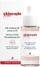 フェイス セラム イン オイル - Skincode Essentials 24H Vitalizing Lift Serum-In-Oil — photo N1