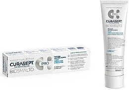 Fragrances, Perfumes, Cosmetics Teeth Mousse - Curaprox Curasept Biosmalto Impact Action Mousse Caries, Abrasion & Erosion Delicate Mint