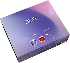 Fragrances, Perfumes, Cosmetics Set - Olay Regenerist Set (cr/50 ml*2 + acc/1 pcs)