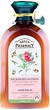 Fragrances, Perfumes, Cosmetics Dry & Damaged Hair Balm "Argan Oil & Pomegranate" - Green Pharmacy