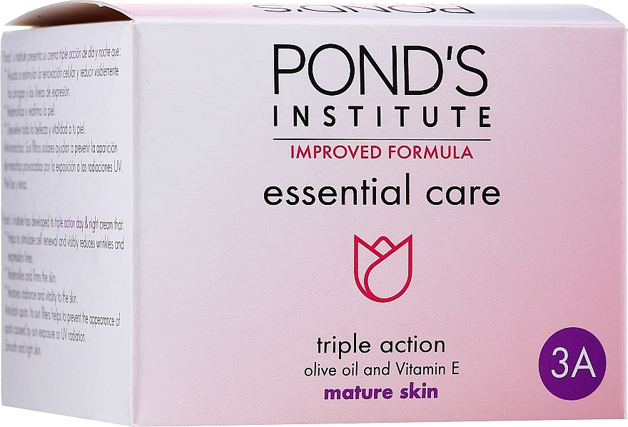 Face Cream - Pond's Cuidado Esencial Triple Accion — photo N8