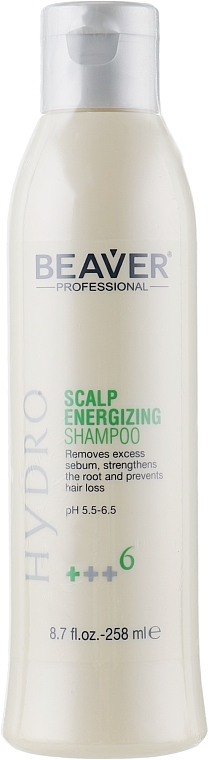 Toning Anti Hair Loss Shampoo - Beaver Professional Hydro Shampoo — photo N1