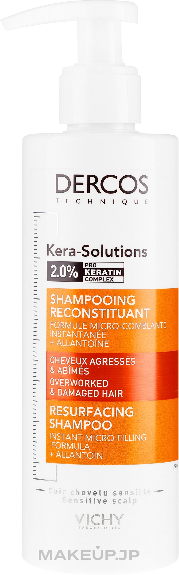 Weak & Damaged Hair Shampoo - Vichy Dercos Kera-Solutions Shampooing Reconstituant — photo 250 ml