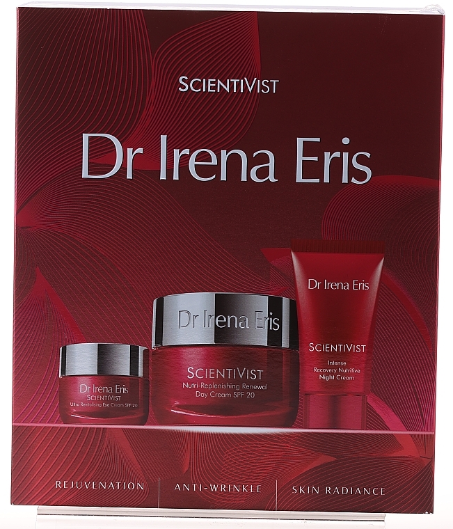 セット - Dr. Irena Eris ScientiVist (d/cr/50ml + n/cr/30ml + eye/cr/15ml) — photo N1