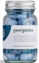 Mouthwash Tablets ‘English Peppermint’ - Georganics Natural Mouthwash Tablets English Peppermint — photo N1
