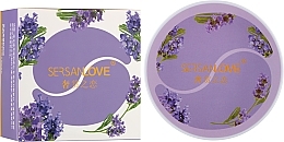 Lavender Hydrogel Patches - Sersanlove Lavender Gel Eye Mask — photo N3