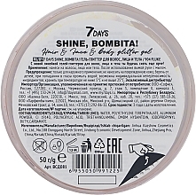 Hair, Face & Body Glitter Gel - 7 Days Shine, Bombita! Glitter Gel — photo N14