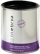 Dust-Free Bleaching Powder, purple - Inebrya Bleaching Powder Violet — photo N1
