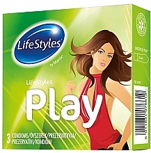 Fragrances, Perfumes, Cosmetics Condoms, 3 pcs - LifeStyles Play