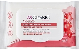 Fragrances, Perfumes, Cosmetics Wet Toilet Paper - Cleanic Intimate Moist Toilet Tissue