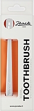 Medium Toothbrush, grey - Janeke Grey Pastel Toothbrush — photo N2