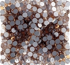 Decorative Nail Crystals 'Crystal Golden Shadow', SS size 12, 500pcs - Kodi Professional — photo N1