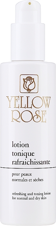 Refreshing Tonic for Dry & Normal Skin - Yellow Rose Lotion Tonique Rafraichissante — photo N5