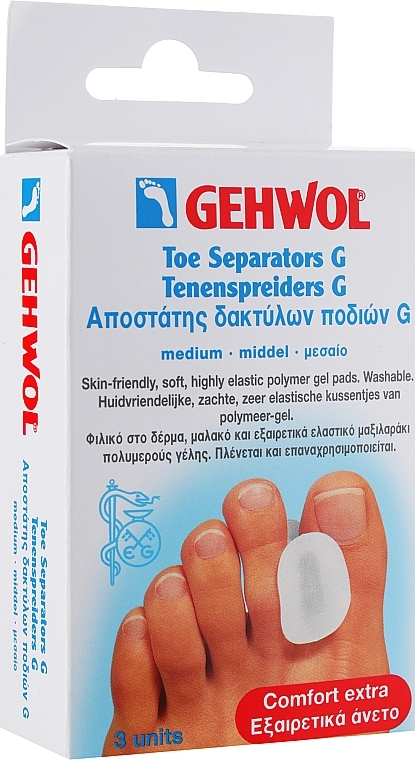 Toe Insert, medium, 3 pcs - Gehwol — photo N1