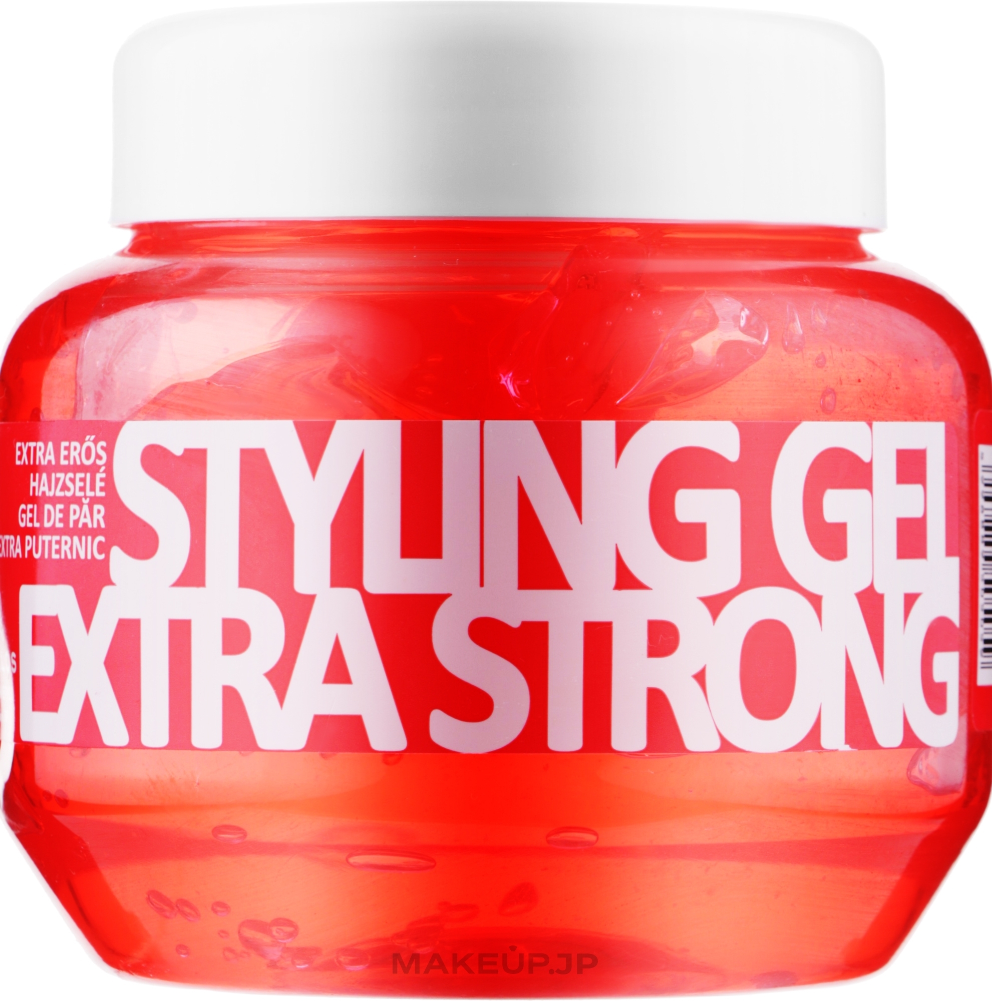 Extra Strong Hold Hair Gel - Kallos Cosmetics Extra Strong Hold Styling Gel — photo 275 ml