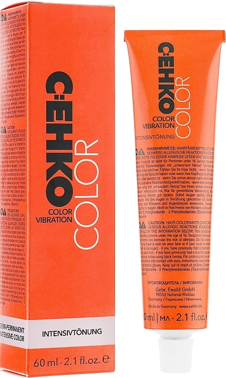 Ammonia-Free Cream Color with Beeswax & Silk Protein - C:EHKO Color Vibration — photo N1