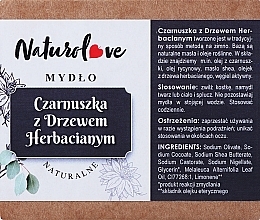 Fragrances, Perfumes, Cosmetics Natural Black Tea Tree Soap - Naturolove Natural Soap