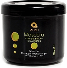 Fragrances, Perfumes, Cosmetics Hair Mask - Dermo Afro Argan Mango Mask