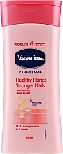 Hand and Nail Cream - Vaseline Intensive Care Healthy Hands & Nails Keratin Cream — photo N38