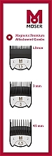 Trimmer Heads Magnetic Premium, (1,5, 3, 4,5 mm), 1801-7010 - Moser — photo N2