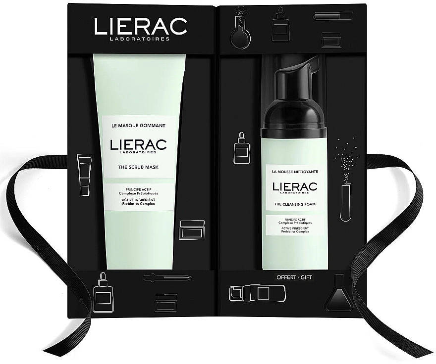 Set - Lierac Cleanser Ready To Go Mask (f/mask/75ml + cl/foam/50ml) — photo N1