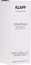 Neck and Decollete Lifting Cream from Wrinkles - Klapp Stri-PeXan Neck & Decollete Lifting Cream — photo N1