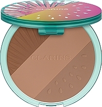 Bronzing Powder - Clarins Bronzing Compact Frozen Summer Limited Edition 2021 — photo N1