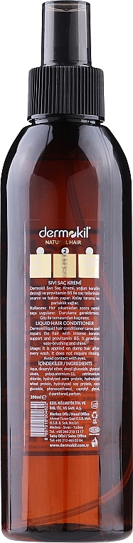 Conditioner Spray - Dermokil Liquid Hair Care Conditioner — photo N2