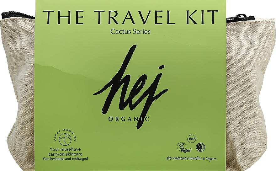 5-Piece Set - Hej Organic Travel Kit Cactus — photo N1