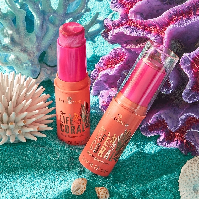 Blush Stick - Essence Live Life In Coral Blushlighter Stick — photo N4