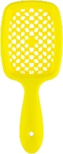 Hair Brush, neon yellow - Janeke Small Superbrush Neon Yellow — photo N23