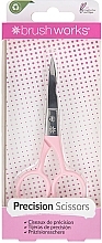 Stainless Steel Nail Scissors - Brushworks Precision Manicure Scissors — photo N1