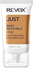 Fragrances, Perfumes, Cosmetics Sun Face Cream - Revox Just Daily Sun Shield UVB + UVA Filters SPF 50 +