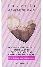 Effervescent Bath Tablets 'Chocolate' - Inuwet Tablette Bath Bomb Chocolate — photo N2