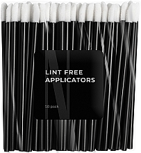 Fragrances, Perfumes, Cosmetics Disposable Eyelash Applicators, 50 pcs - Nanolash Lint Free Applicators