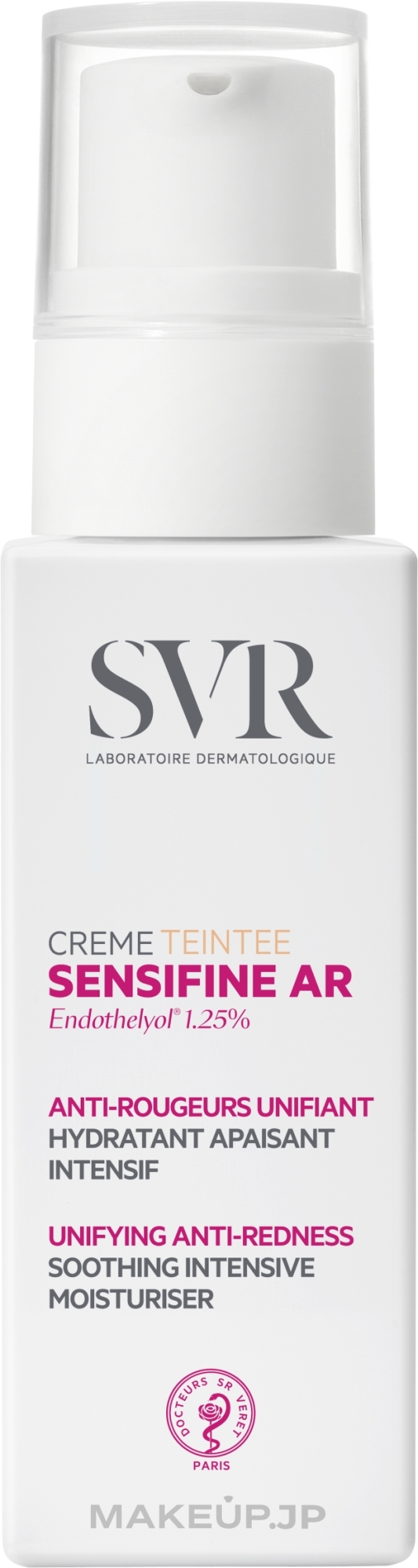 Anti-Redness Tinted Cream - SVR Sensifine AR Tinted Cream Unifying Anti-Redness Care — photo 40 ml